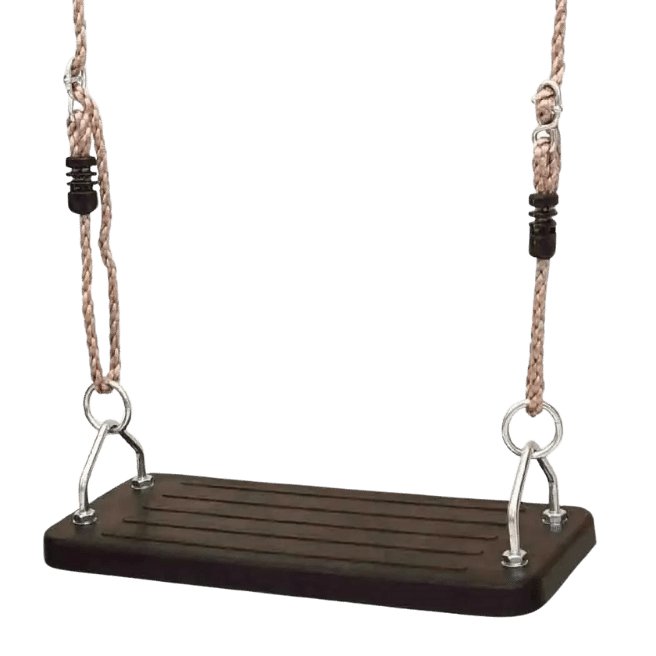 Rubber Swing Seat with PP Ropes - Stepuptots