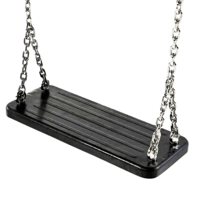 Rubber Swing Seat with Steel Chains - Stepuptots