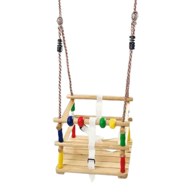 Wooden Beaded Baby Swing - Stepuptots